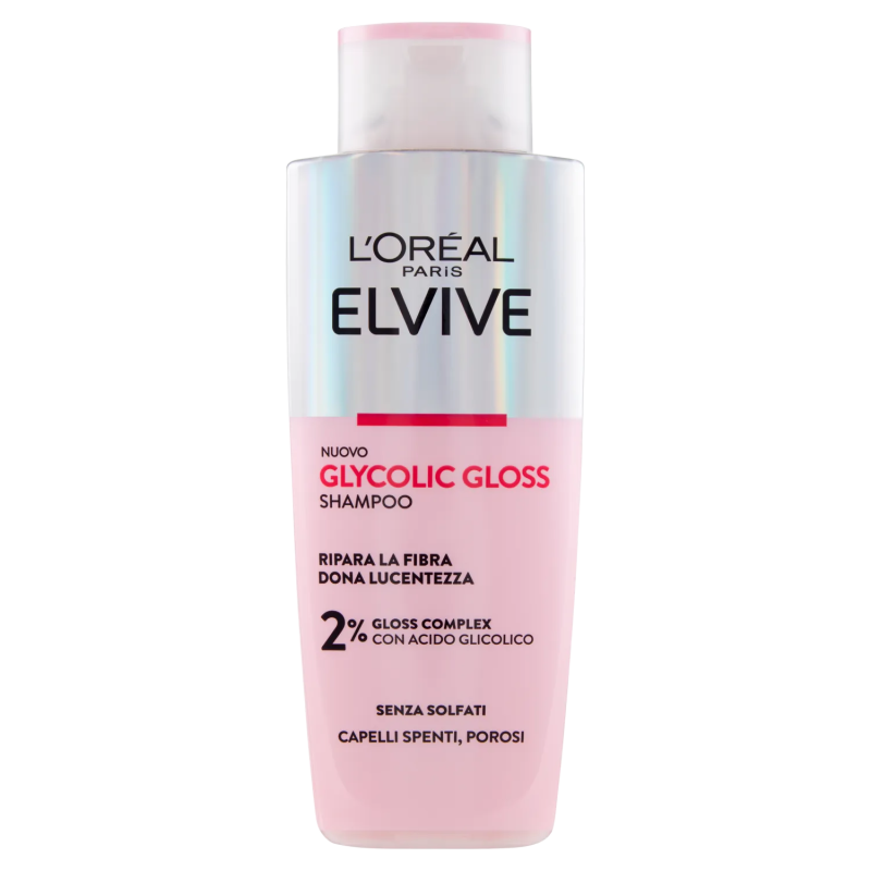 3600524127930Elvive Shampoo Glycolic Gloss 200ml