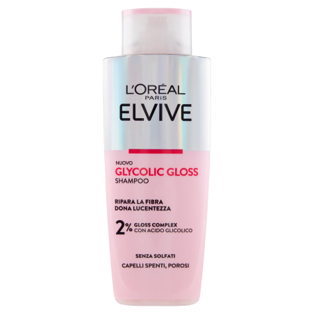 3600524127930Elvive Shampoo Glycolic Gloss 200ml