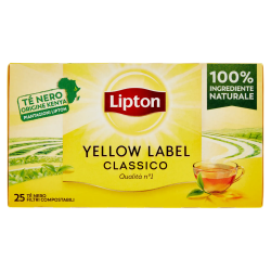8720608008179Lipton Tè Yellow Label Classico 25 Filtri