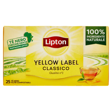 8720608008179Lipton Tè Yellow Label Classico 25 Filtri