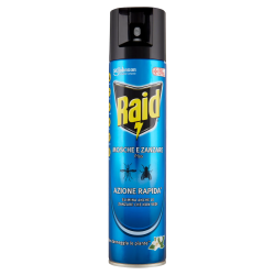 5000204342468Raid Mosche & Zanzare Spray New 400ml