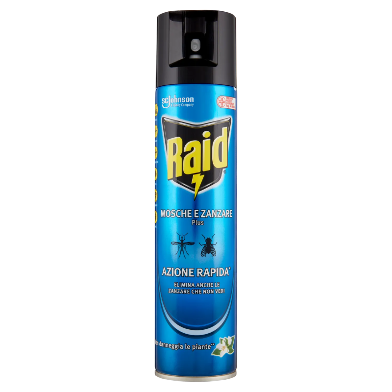 5000204342468Raid Mosche & Zanzare Spray New 400ml
