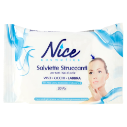 8009432017909Nice Salviettine Struccanti Viso, Occhi e Labbra 20pz