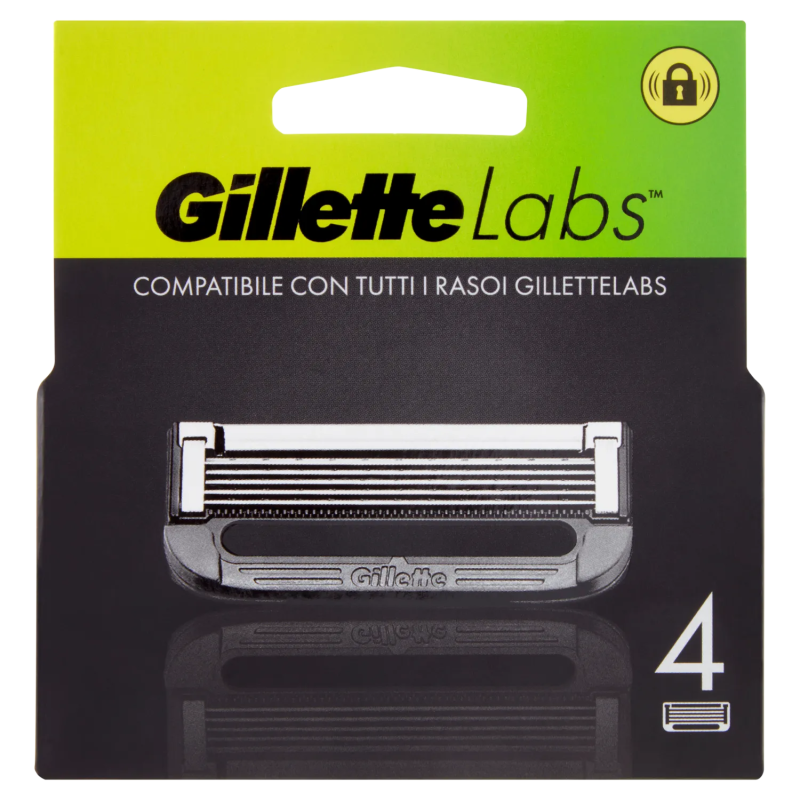 8700216232135Gillette Labs Ricarica 4pz