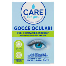 8002945750332Care For You Occhi Gocce Monodose 10x0,5ml