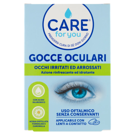8002945750332Care For You Occhi Gocce Monodose 10x0,5ml