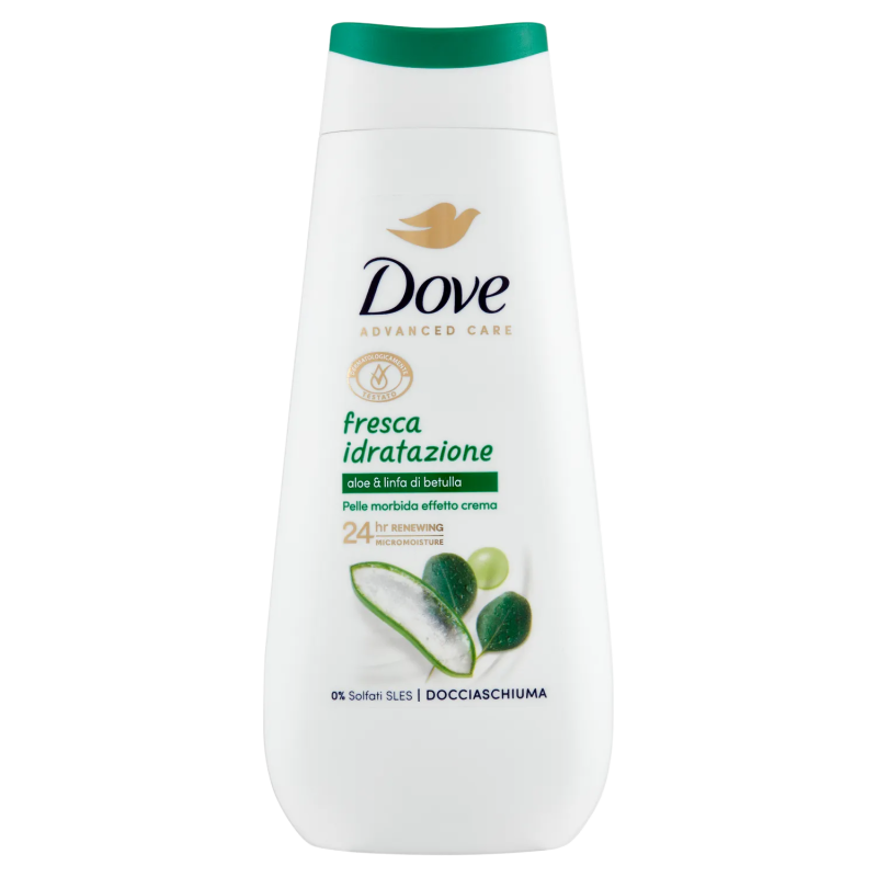 8720181462986Dove Doccia Fresca Idratazione 225ml