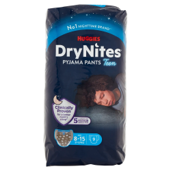 5029053527598Huggies Drynites 8/15 Anni Boy 9pz