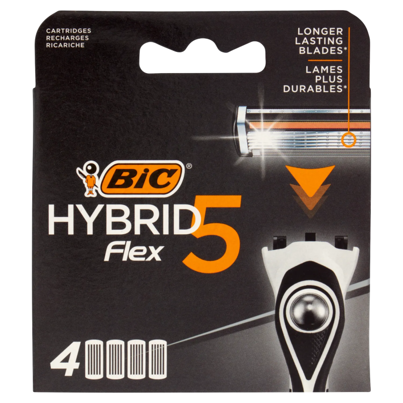 3086123644885Bic Ricambio Hybrid Flex 5 - 4pz