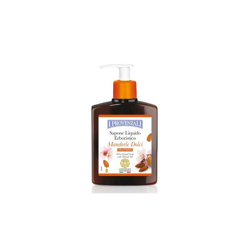 8025796007509I Provenzali Sapone Liquido Mandorle Dolci Con Dispenser 250ml