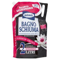 8004120905889Mil Mil Bagno Schiuma Flower Eco Ricarica 2000ml