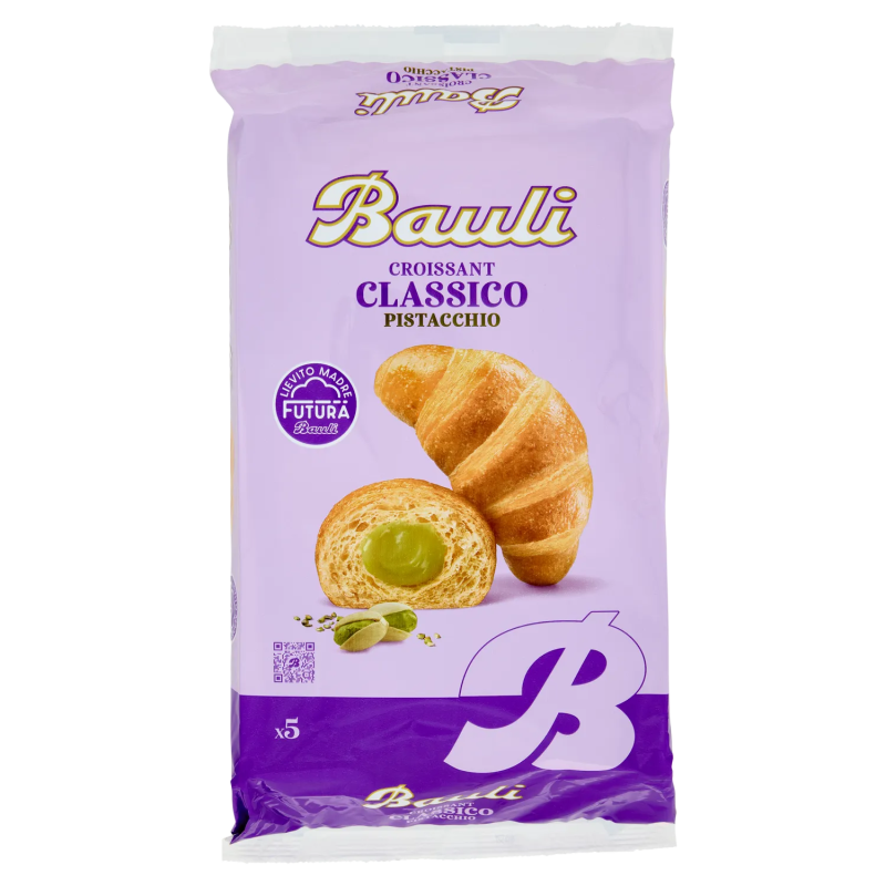 8001720648697Bauli Croissant Classico Pistacchio 5x50gr