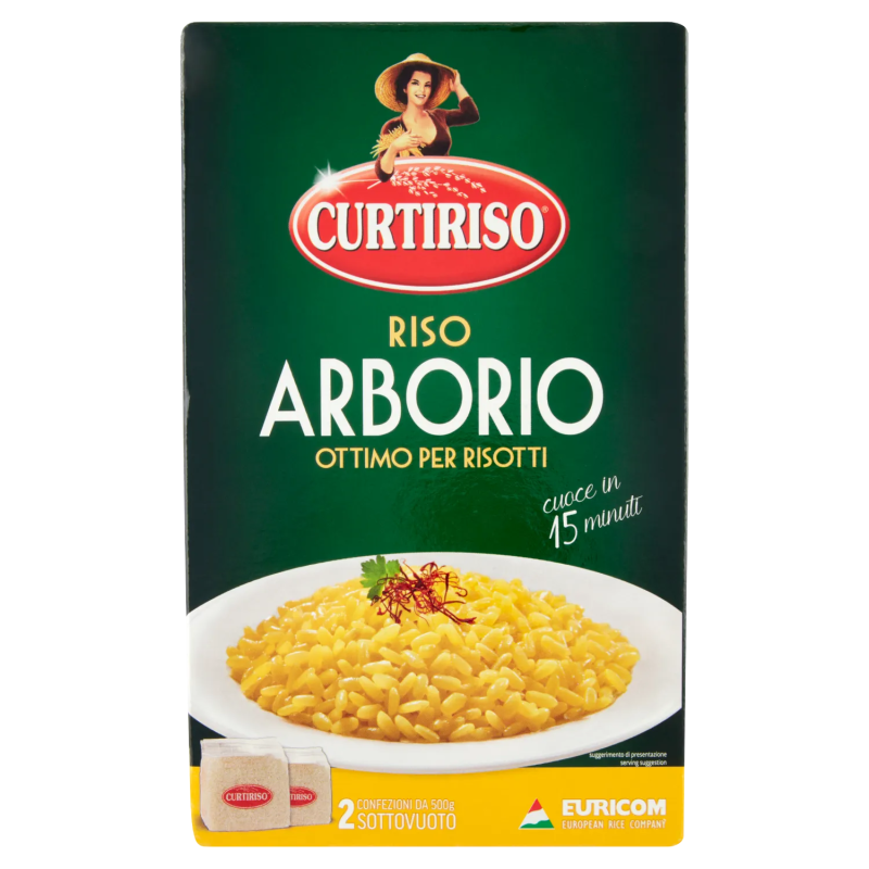 8017759011104Curtiriso Riso Arborio 2x500gr