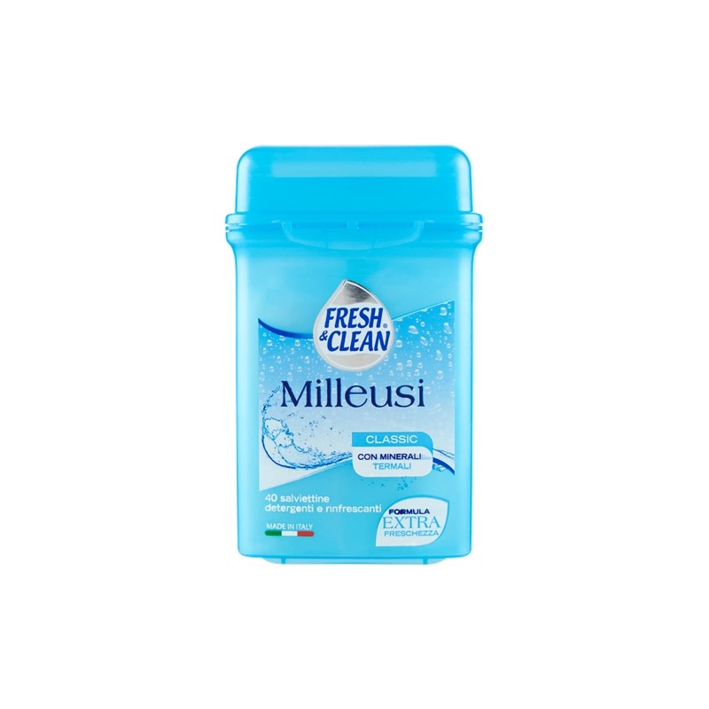8002340012080Fresh&Clean Salviettine Milleusi New 40pz