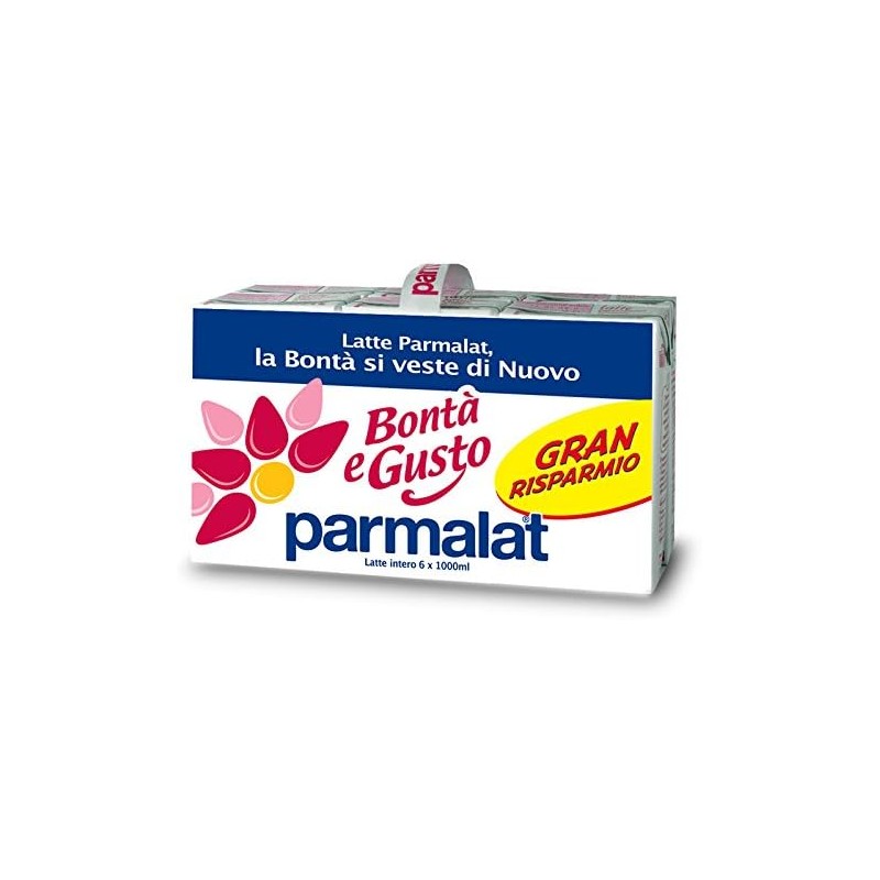 8002580012215Parmalat Latte Intero 6x1000ml