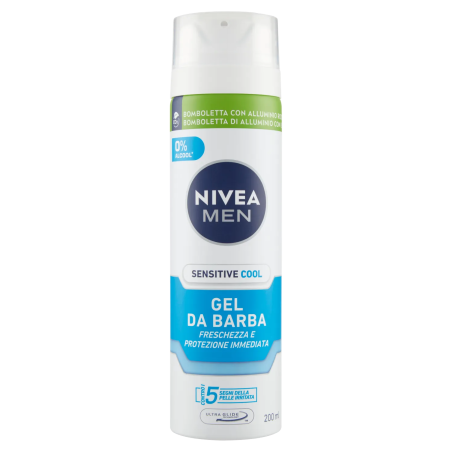 4005900619402Nivea Men Schiuma Da Barba Gel Sensitive Cool New 200ml