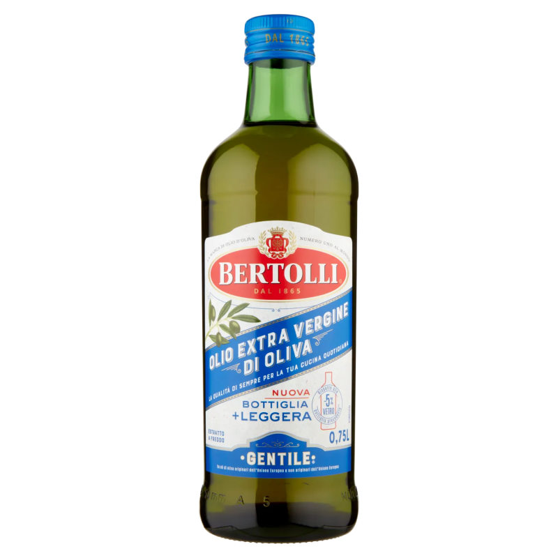 8002470021181Bertolli Olio Extra Vergine Gentile 750ml