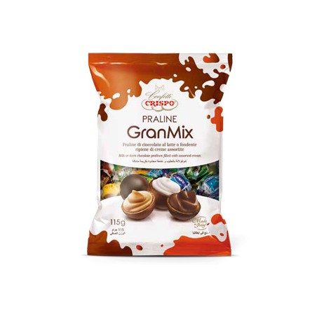 8005085717425Crispo Praline Gran Mix 115gr