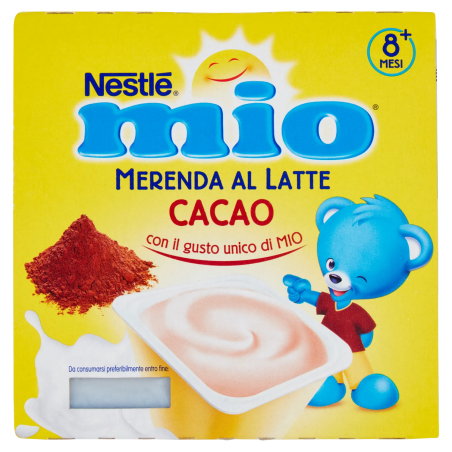 7613033310522Mio Merenda Latte e Cacao 4x100gr