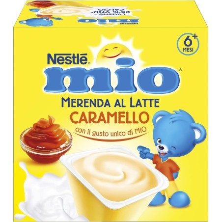 7613034279484Mio Merenda Latte e Caramello 4x100gr
