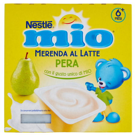 7613032383473Mio Merenda Latte e Vaniglia 4x100gr