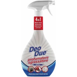 8388776980125Deo Due Sgrassatore Profumatore Bianco Spray 600ml
