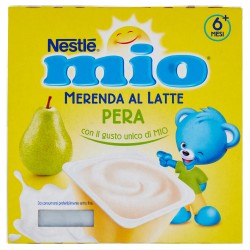 7613031610501Mio Merenda Latte e Pera 4x100gr