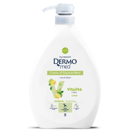 8050999571328Dermomed Sapone Liquido Vitalità Con Dispenser 1000ml