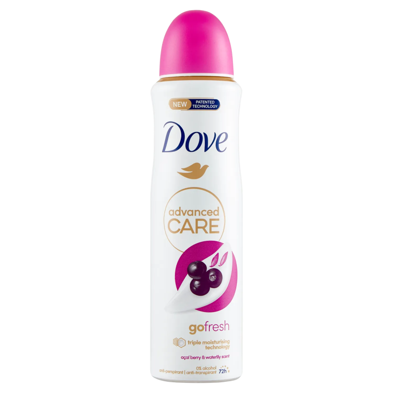 8720181291401Dove Deo Spray Advanced Acai 150ml
