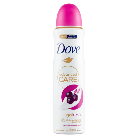 8720181291401Dove Deo Spray Advanced Acai 150ml