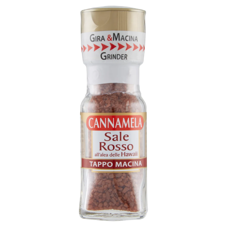8003240230963Cannamela Sale Rosso Con Tappo Macina 60gr