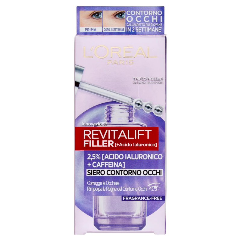 3600524025526L'Oreal Siero Revitalift Filler Eye 20ml