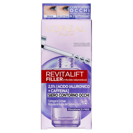 3600524025526L'Oreal Siero Revitalift Filler Eye 20ml