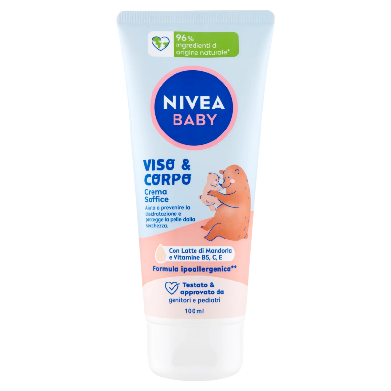 4006000030715Nivea Baby Crema Soffice Viso e Corpo Tubo New 100ml 4006000030715Nivea Baby Crema Soffice Viso e Corpo Tubo New 100ml