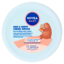 4006000030692Nivea Baby Crema Soffice Viso e Corpo Vaso New 200ml