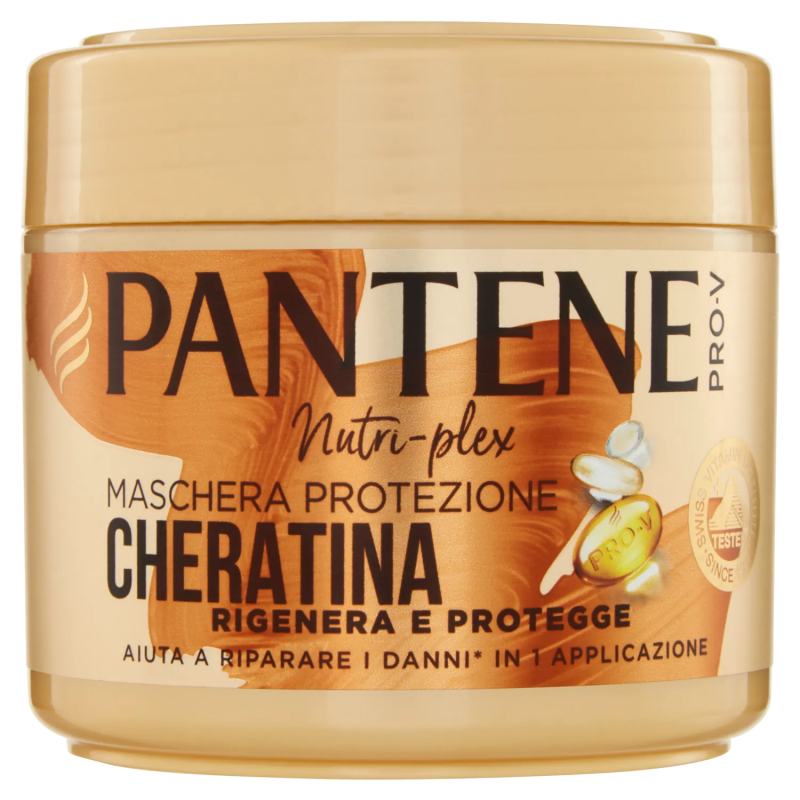 8700216343145Pantene Maschera Cheratina Rigenera e Protegge New 300ml