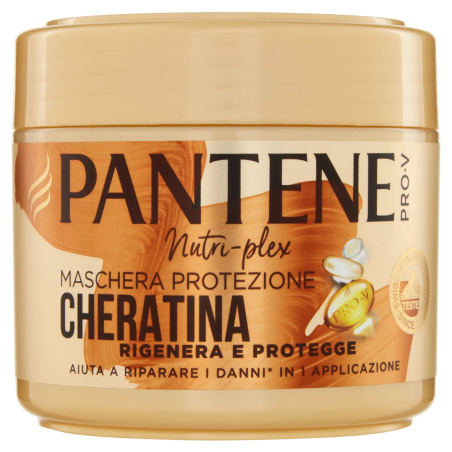 8700216343145Pantene Maschera Cheratina Rigenera e Protegge New 300ml