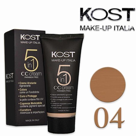 8032986886585Kost CC Cream 5in1 04 30ml