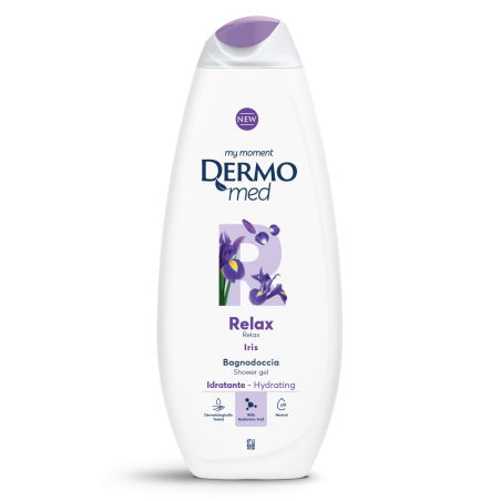 8054633839522Dermomed Bagnodoccia Relax Iris 650ml
