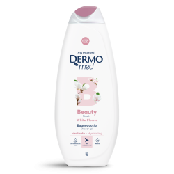8050999571168Dermomed Bagnodoccia Beauty - White Flower 650ml