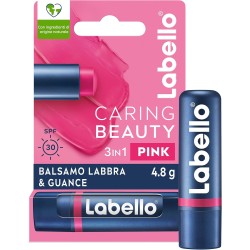 4006000096216Labello Caring Beauty 3in1 Pink 4,8gr