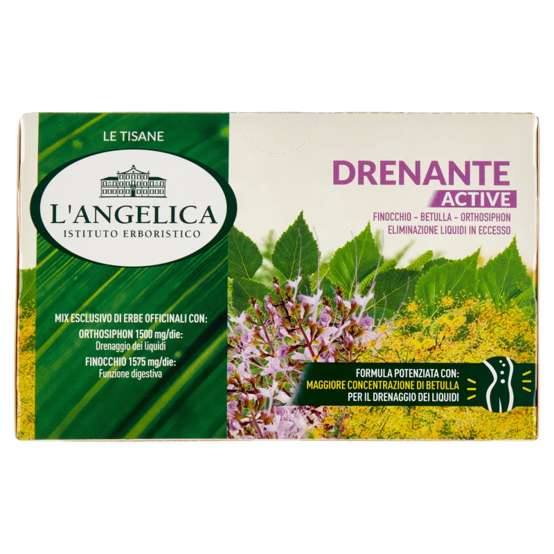 8017331094969L'Angelica Tisana Drenante Active 18 Filtri