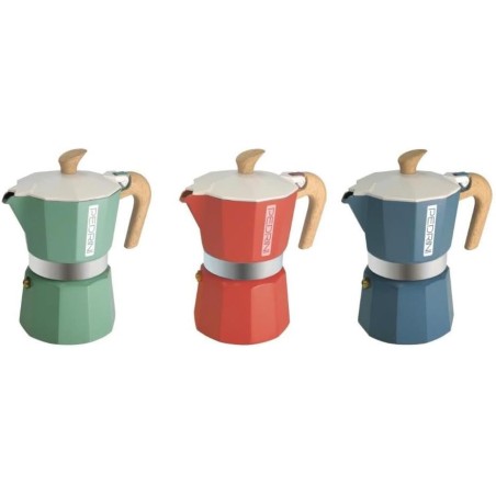 883336422490Pedrini Caffettiera My Moka 3tz - Colori Assortiti