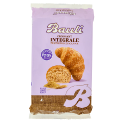 8001720644248Bauli Croissant Integrale Con Zucchero di Canna 6x37gr