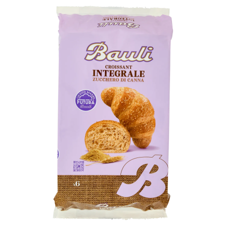 8001720644248Bauli Croissant Integrale Con Zucchero di Canna 6x37gr