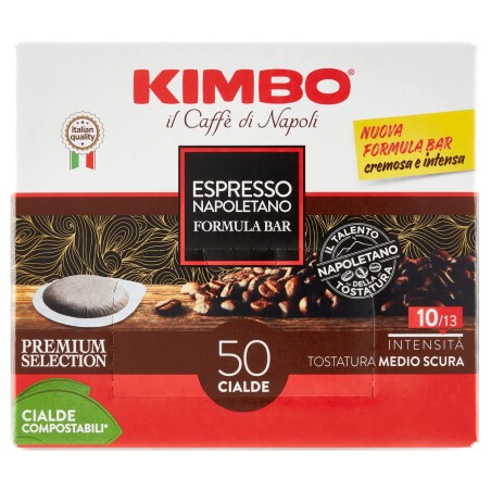 8002200142834Kimbo Espresso Napoletano Cialde 50pz