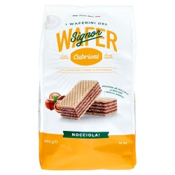 8000155426504Cabrioni Wafer Nocciola 400gr