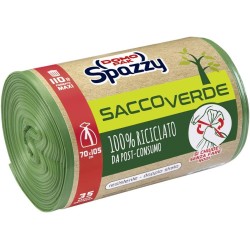 8001410077820Domopak Sacco Verde Plus 110lt 35pz