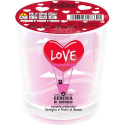 8006545174260Di Giorgio Candela Profumata Forma Bicchiere Love 1pz