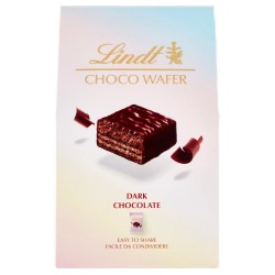8003340806631Lindt Chocowafer Dark Chocolate 130gr